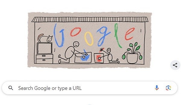 جوجل يحتفل بعيد الأب