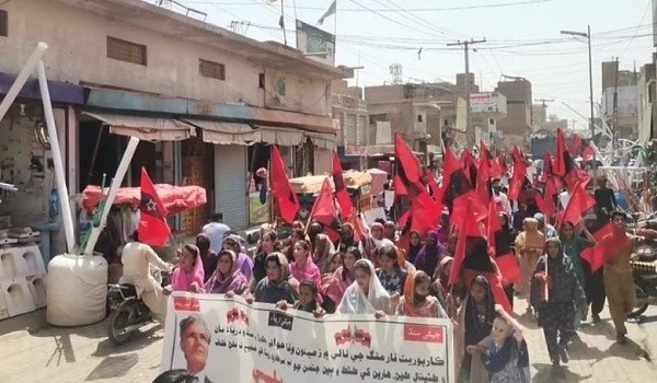 Rally held in Moro Town of Sindh