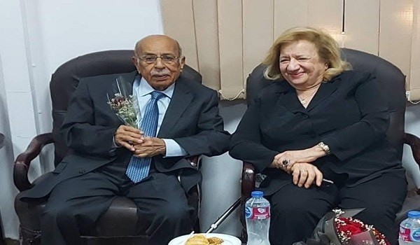 سناء البيسي ومفيد شهاب