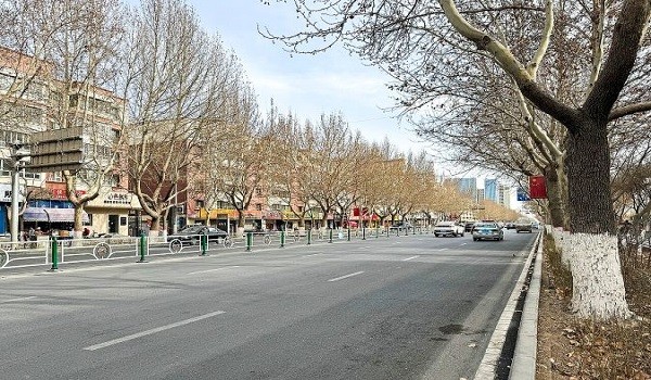 Aksu city of China