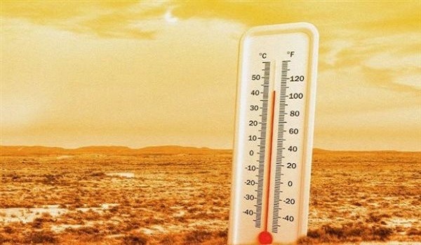 ارتفاع درجات الحرارة