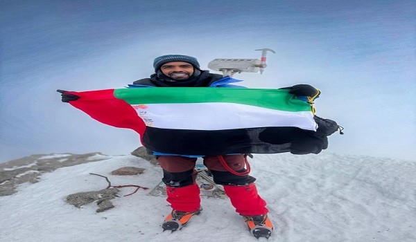 المغامر الإماراتي راشد غانم الشامسي