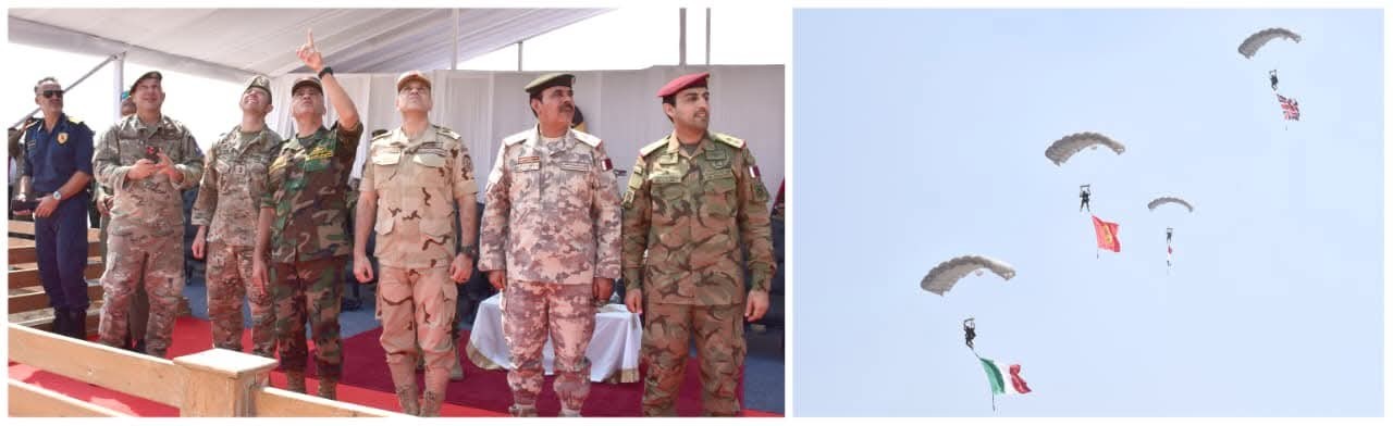 القفز الحر بالاهرامات