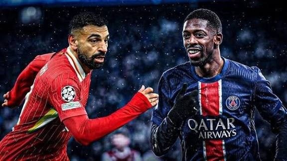عثمان ديمبيلي ومحمد صلاح