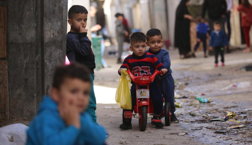 أطفال فلسطينيين - صورة أرشيفية
