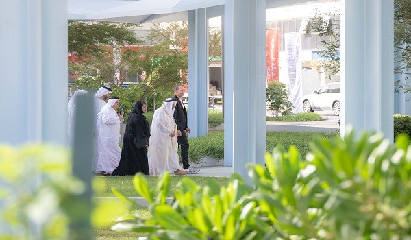 حاكم الشارقة يفتتح حديقة المجرة
