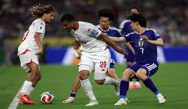تونس أول منتخب عربي يودع كأس العالم بعد رباعية اليابان