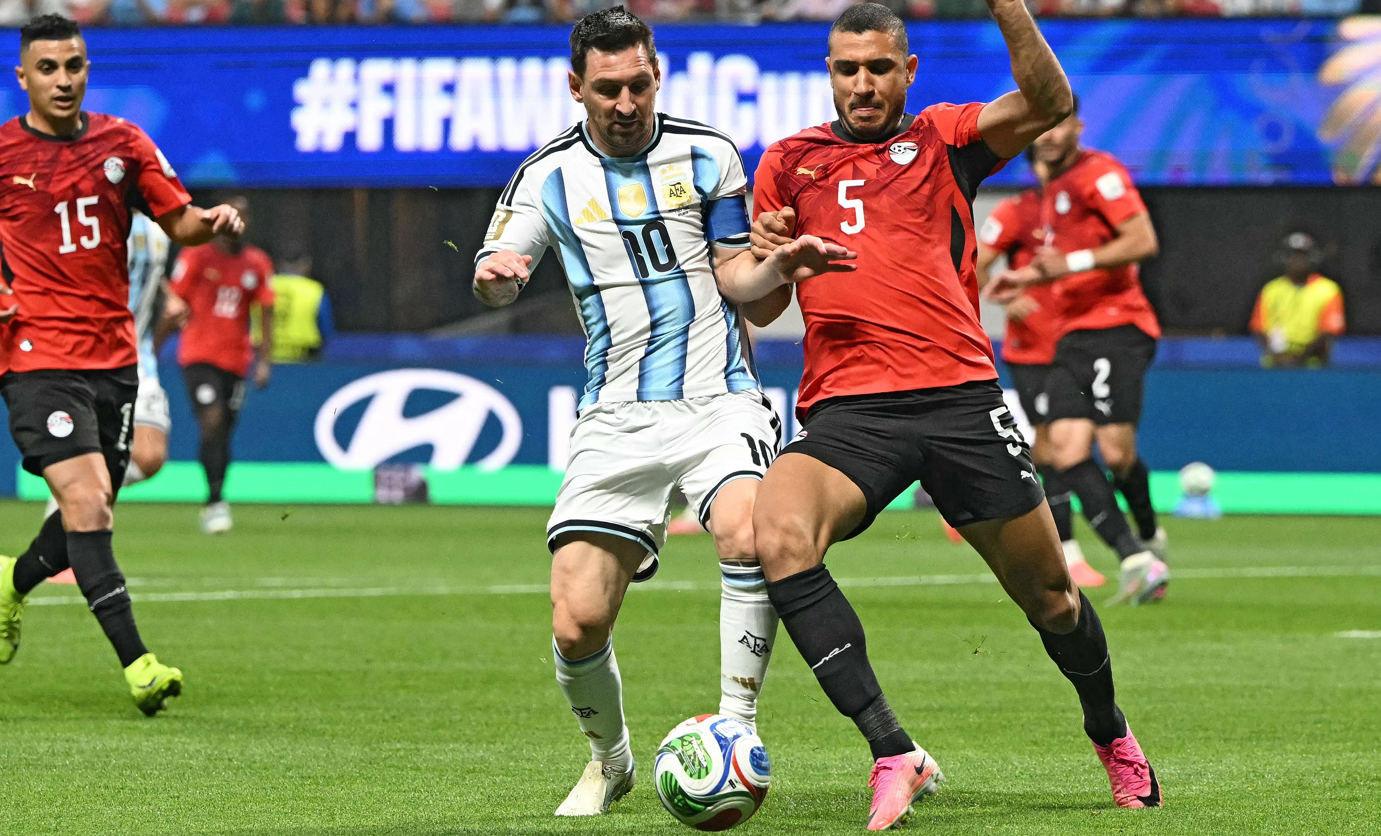 مباراة مصر والأرجنتين