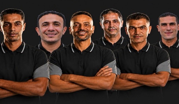 طاقم التحكيم المصري