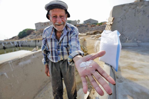 منتجو الملح في لبنان  