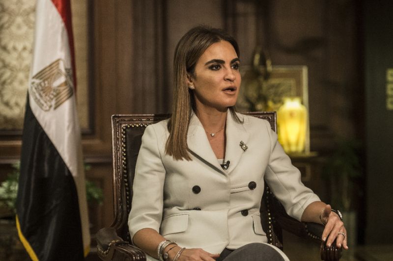 سحر نصر وزيرة الاستثمار والتعاون الدولي المصرية