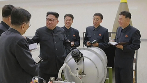 الزعيم الكوري الشمالي أشرف على التجربة النووية