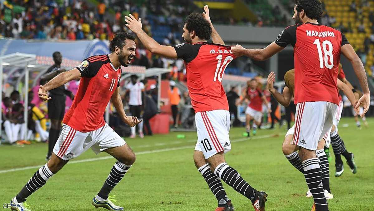 مصر تضع قدما في مونديال 2018