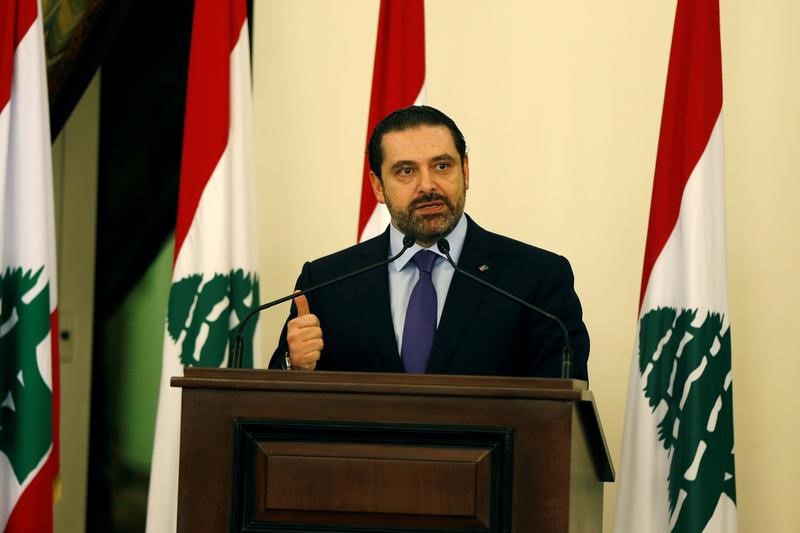 رئيس وزراء لبنان سعد الحريري