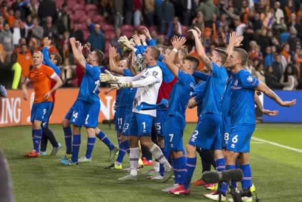 أيسلندا تبلغ نهائيات كأس العالم 2018 وذلك لأول مرة في تاريخها