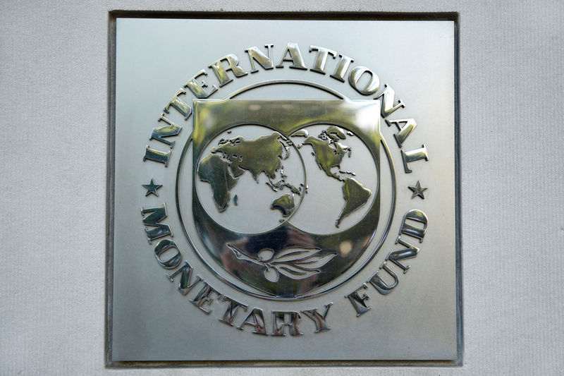 شعار صندوق النقد الدولي في واشنطن