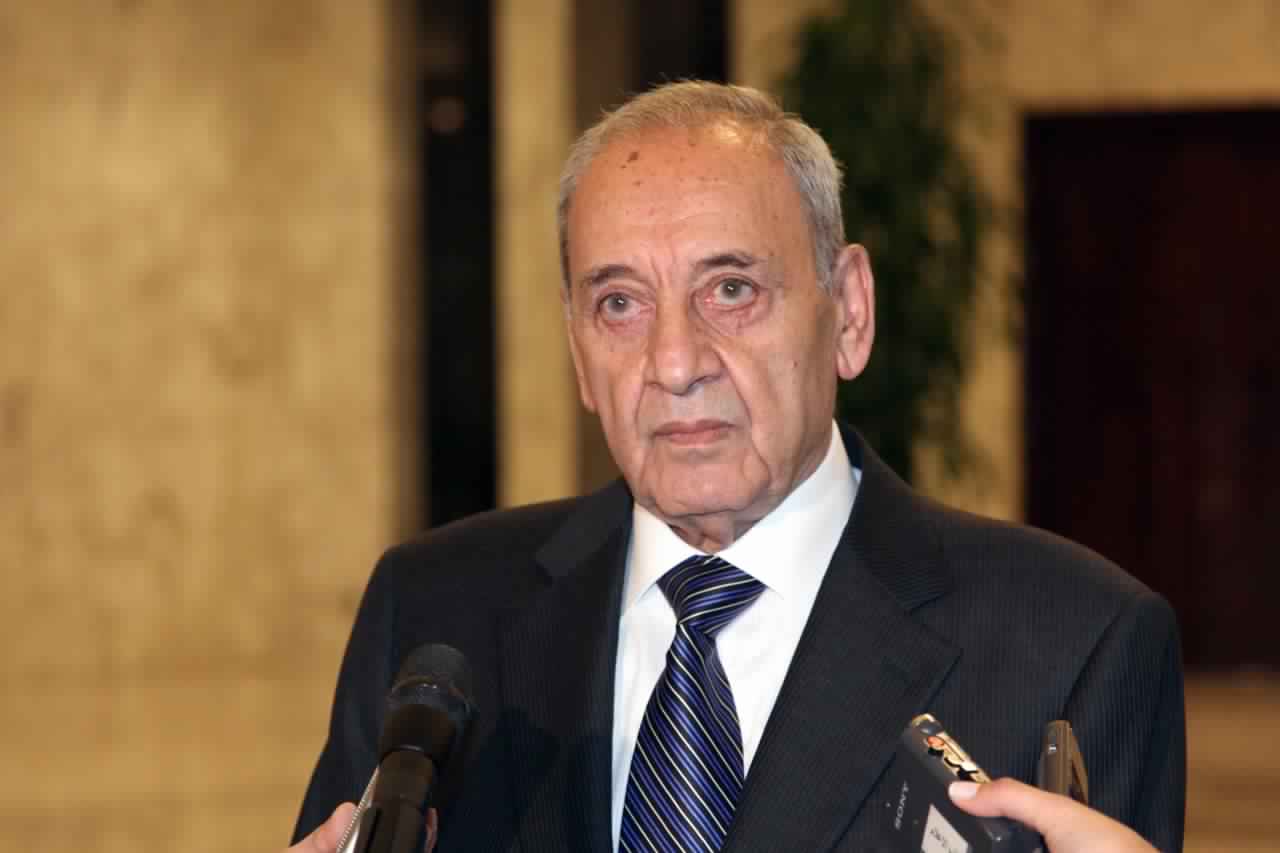 رئيس مجلس النواب اللبنانى نبيه برى 
