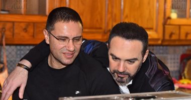 وائل جساريتابع مع المخرج أحدث أغانيه المصورة بالغيديوكليب