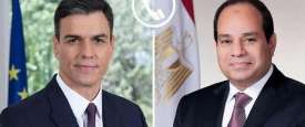 السيسي وبيدرو سانشيز