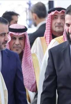 الأمير فيصل بن فرحان وأحمد الشرع
