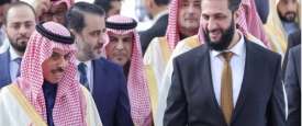 أحمد الشرع وفيصل بن فرحان