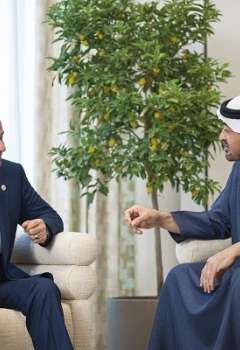 الرئيسان المصري والإماراتي