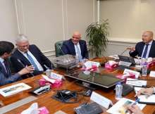 لقاء وزير الصناعة مع الشركة الألمانية