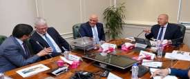 لقاء وزير الصناعة مع الشركة الألمانية