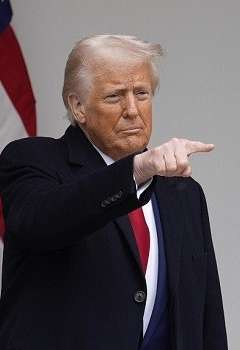 الرئيس الأمريكي دونالد ترامب