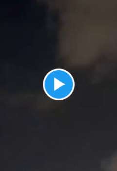 لحظة سقوط صاروخ