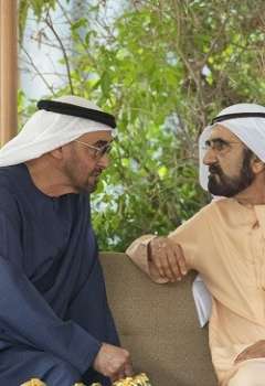 محمد بن راشد ومحمد بن زايد