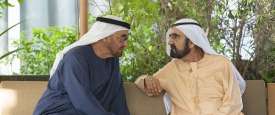 محمد بن راشد ومحمد بن زايد