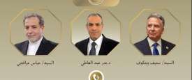 مبعوث ترامب ووزيرا خارجية مصر وإيران