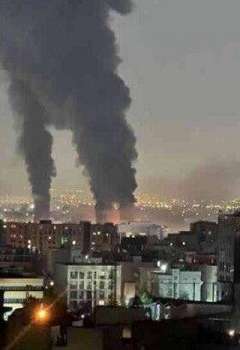 قصف مقار الحرس الثوري