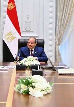 اجتماع السيسي ورئيس الحكومة ووزير الكهرباء