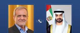 الرئيسان الإماراتي والإيراني