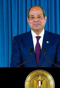 الرئيس المصري عبد الفتاح السيسي