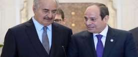الرئيس السيسي وخليفة حفتر
