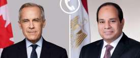 الرئيس المصري ورئيس وزراء كندا