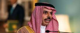 وزير الخارجية السعودي الأمير فيصل بن فرحان
