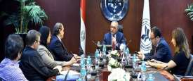 مباحثات كريستال مارتن في مصر