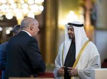 الرئيسان الإماراتي والمجري