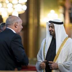 الرئيسان الإماراتي والمجري