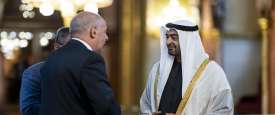 الرئيسان الإماراتي والمجري