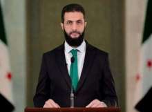 الرئيس السوري أحمد الشرع