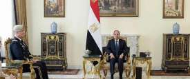 السيسي ومايكل كوريلا - ارشيفية