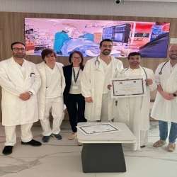Abdallah Raweh is award the Certificate