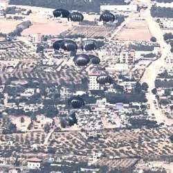 الإنزال الجوي للمساعدات