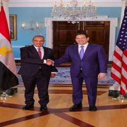 وزيرا الخارجية الأمريكي والمصري
