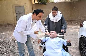 الحج سعيد والإعلامي طارق علام